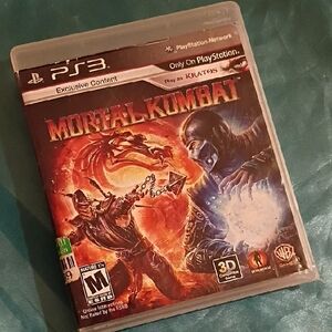 New Mortal Kombat for PS3 /Case good condition/Disc In New Condition!!💿